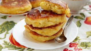 Рецепт Дрожжевые тыквенные оладьи