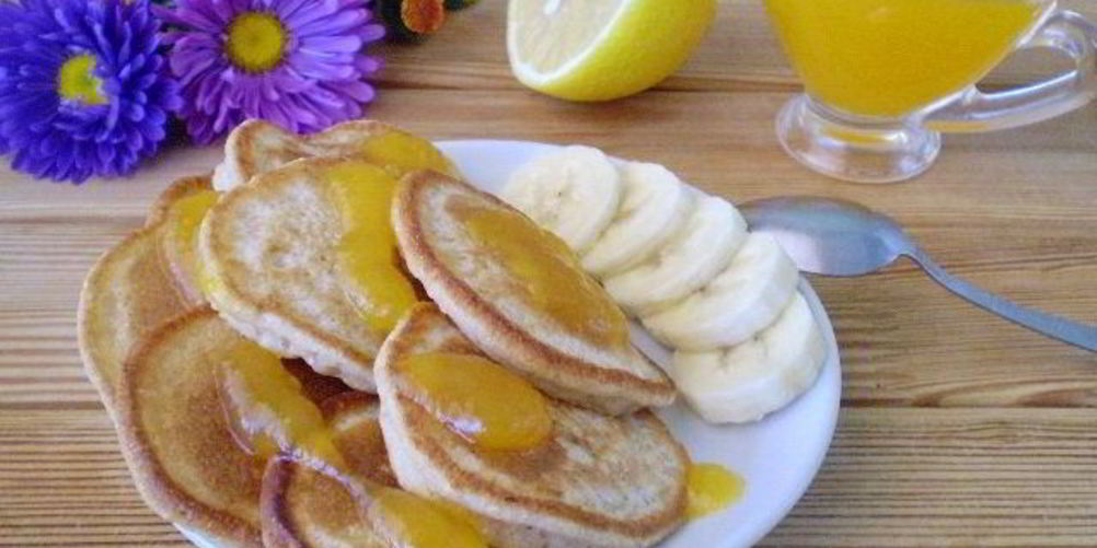 Как приготовить гречневые оладьи с бананом