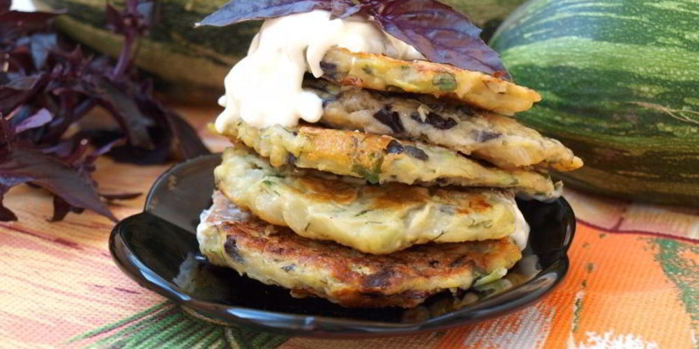 Рецепт кабачково-рисовые оладьи