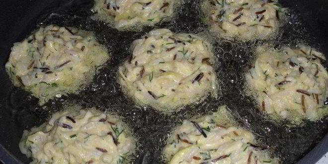 Рецепт кабачково-рисовые оладьи