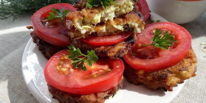 Рецепт кабачково-рисовые оладьи