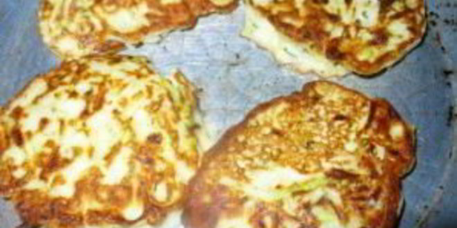 Рецепт кабачковые оладьи с творогом