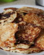 Капустные оладьи на кефире