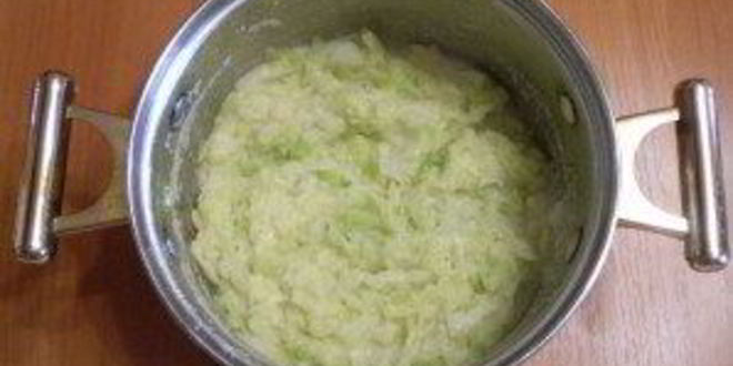 Рецепт капустные оладьи с манкой