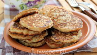 Рецепт Капустные оладьи с сыром