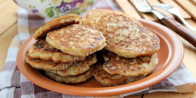 Рецепт капустные оладьи с сыром