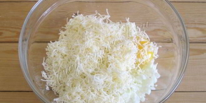 Рецепт капустные оладьи с сыром