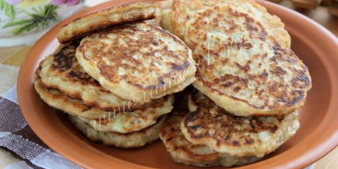 Рецепт капустные оладьи с сыром