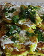 Картофельно-кабачковые оладьи