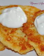 Картофельно-сырные оладьи