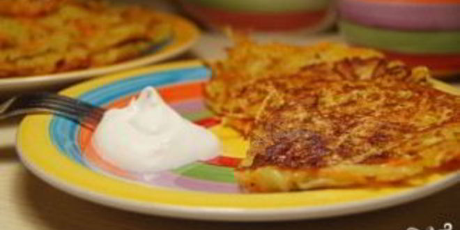 Рецепт картофельные оладьи постные