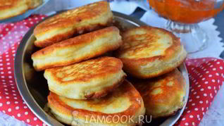 Рецепт Классические оладьи на кефире