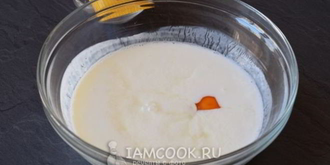 Рецепт классические оладьи на кефире