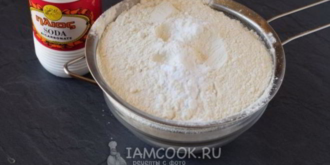 Рецепт классические оладьи на кефире