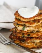 Куриные оладьи