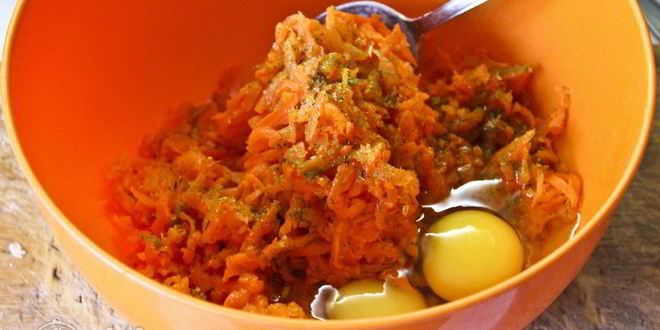 Рецепт морковные оладьи