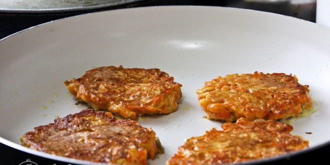 Рецепт морковные оладьи