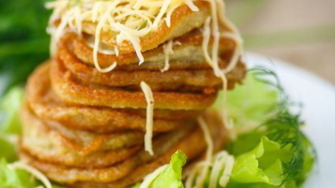 Рецепт Оладушки из кабачков без муки