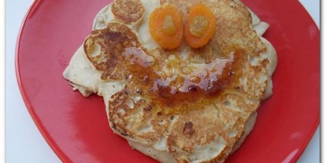 Рецепт оладушки из рисовой муки с грушей