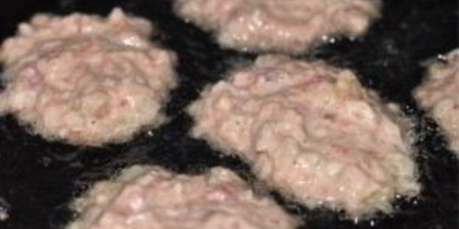 Рецепт оладушки мясные