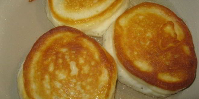 Рецепт оладушки с сюрпризом