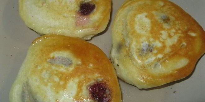 Рецепт оладушки с сюрпризом