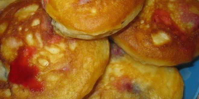 Рецепт оладушки с сюрпризом