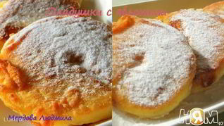 Рецепт Оладушки с яблоками