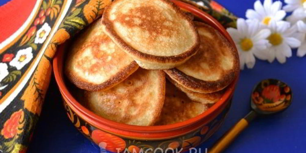 Как приготовить оладьи без кефира и молока