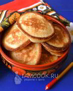 Оладьи без кефира и молока