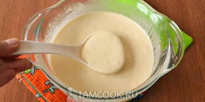 Рецепт оладьи без кефира и молока