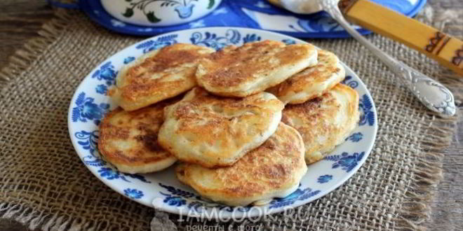 Рецепт оладьи без муки