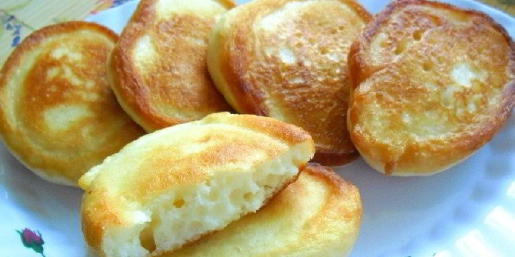 Рецепт оладьи на кефире