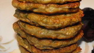 Рецепт Оладьи из баклажана