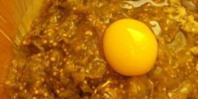 Рецепт оладьи из баклажана