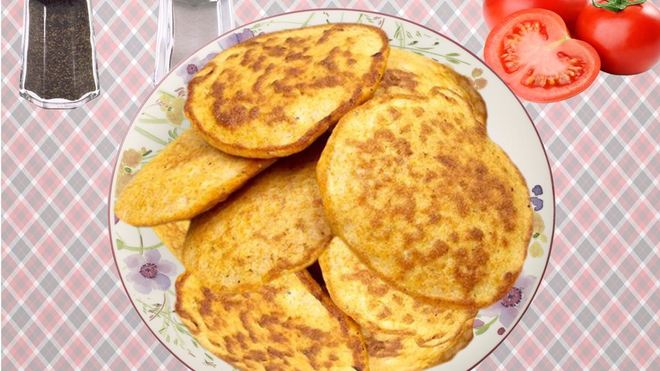 Рецепт Оладьи из икры трески