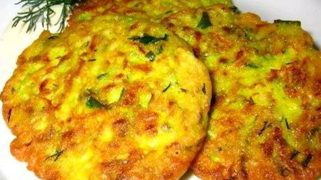 Рецепт Оладьи из кабачка в мультиварке