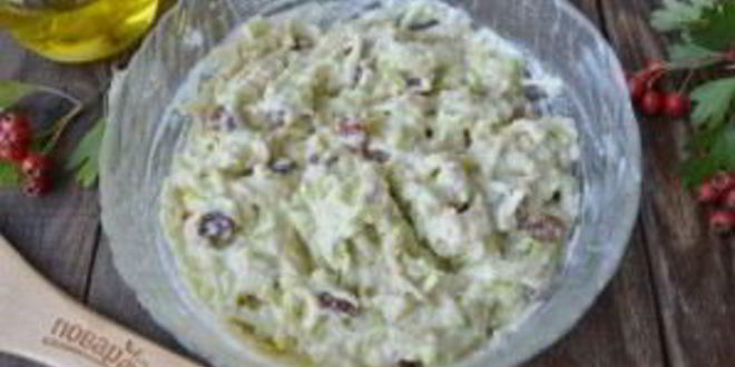 Рецепт оладьи из кабачков и яблок