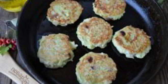 Рецепт оладьи из кабачков и яблок