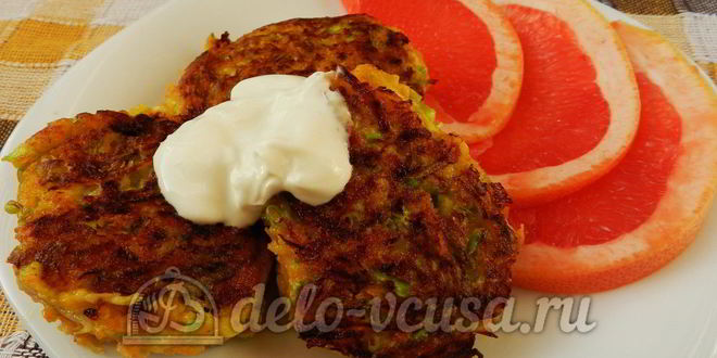 Рецепт оладьи из кабачков с морковью