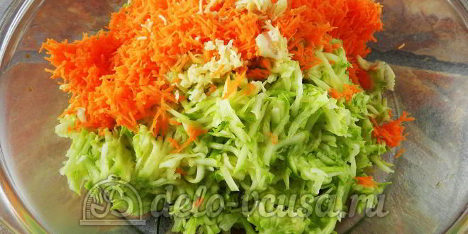 Рецепт оладьи из кабачков с морковью