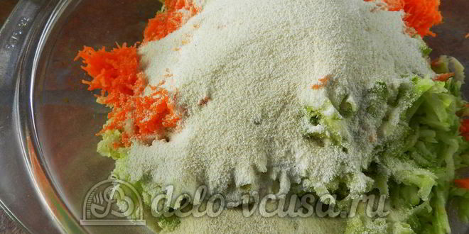 Рецепт оладьи из кабачков с морковью