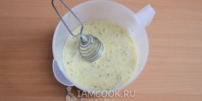 Рецепт оладьи из куриного филе с крахмалом и кефиром