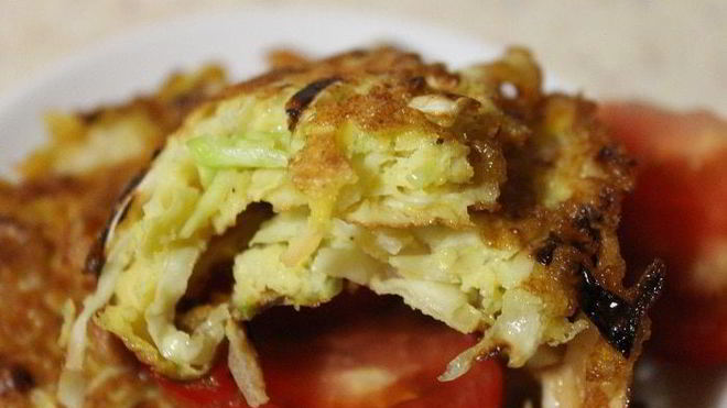 Рецепт Оладьи из молодой капусты