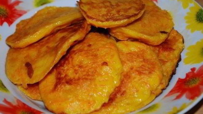 Рецепт Оладьи из моркови с овсянкой