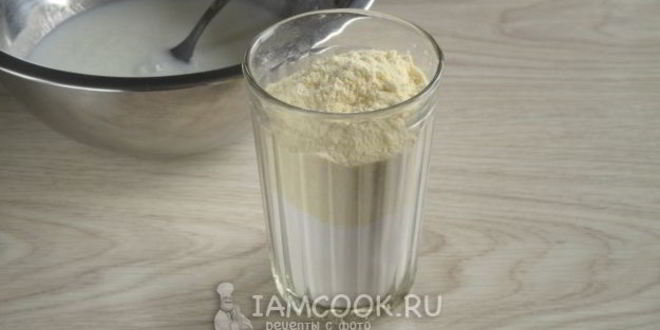 Рецепт оладьи из рисовой и кукурузной муки