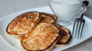 Рецепт Оладьи из ряженки