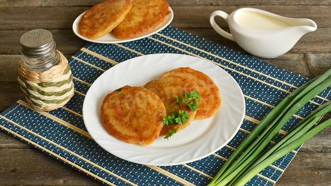 Рецепт Оладьи из щучьей икры