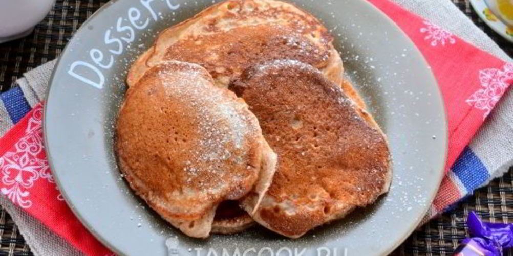 Как приготовить оладьи из цельнозерновой муки