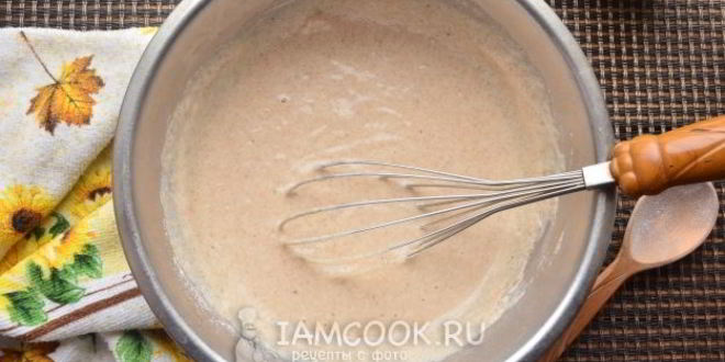 Рецепт оладьи из цельнозерновой муки